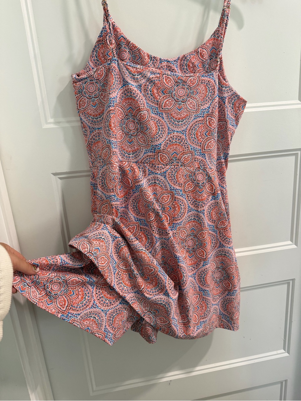 Tori Richard sz M- Active Stretchy Sport Skort/Dress w Adjustable Straps - Picture 5 of 5